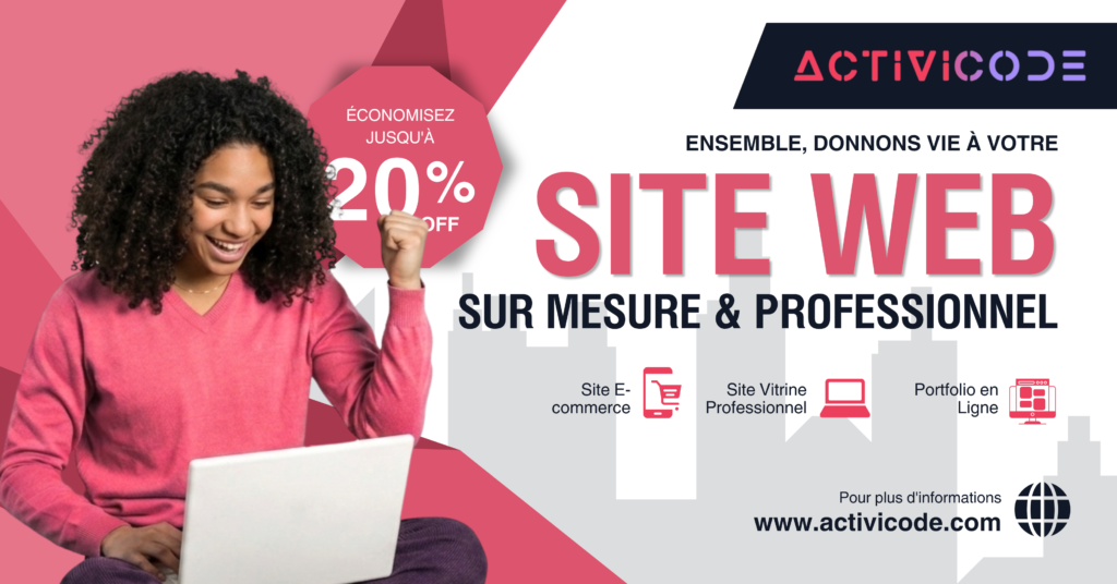 Donnons vie à votre site web, ensemble.