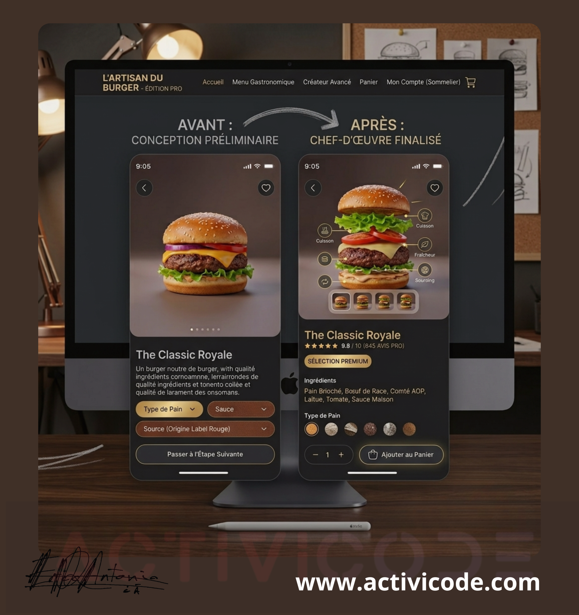 Mise à jour de l&rsquo;interface utilisateur (UI) efficace